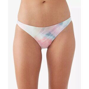 O'Neill Juniors Women of the Wave Flamenco Bikini Bottom Tie Dye Pastel L